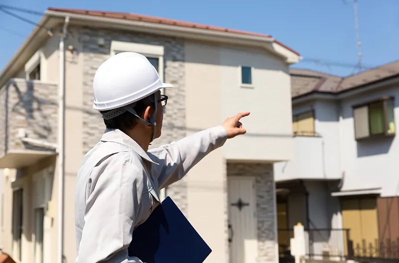 工事の流れについて詳細に紹介中